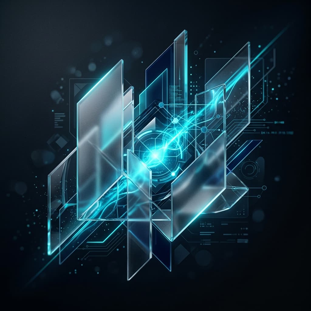 Abstract Technology Background